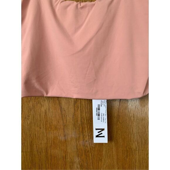 Meshki Jazmin‎ Scoop Neck Crop Top in Apricot Size S - Picture 5 of 10
